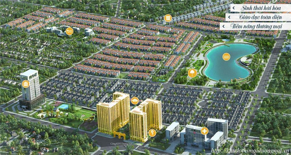 Phối cảnh chung cư anland complex dương nội hà đông