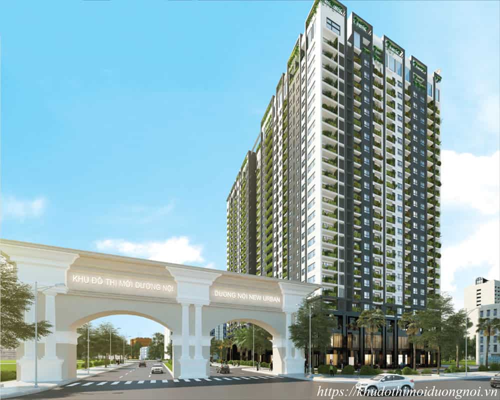 Phối cảnh chung cư anland complex dương nội