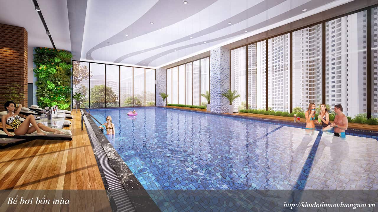 Biệt thự an vượng villa cạnh bể bơi 4 mùa trong nhà đẳng cấp