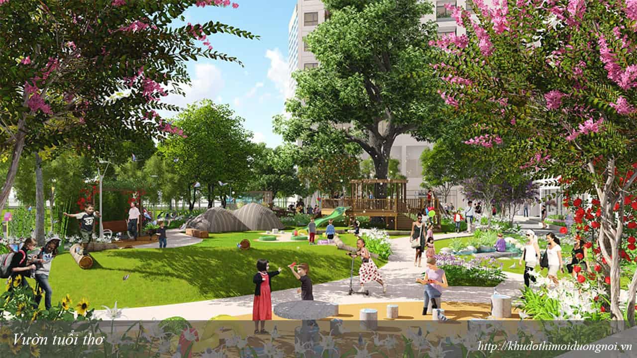 Biệt thự an vượng villa gần vườn tuổi thơ chung cư anland nam cường