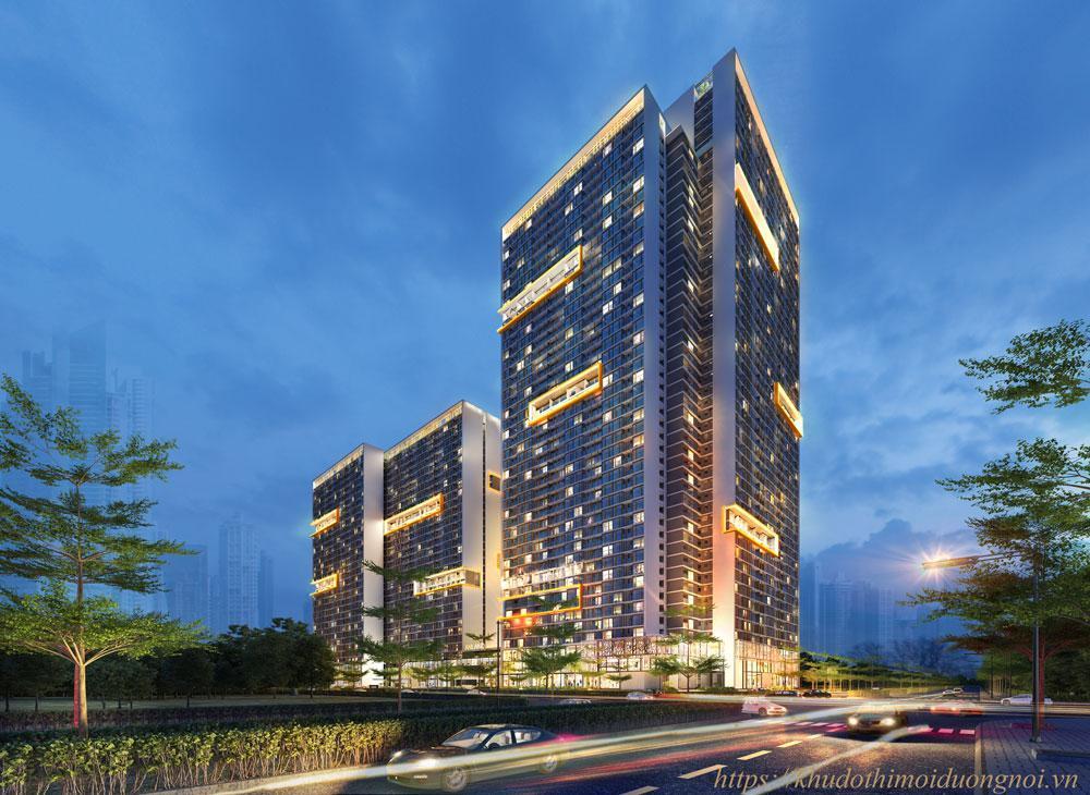 Bán chung cư anland lakeview phối cảnh tòa tháp a b c d