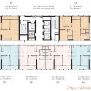 Mặt bằng thiết kế tháp b chung cư anland lakeview nam cường