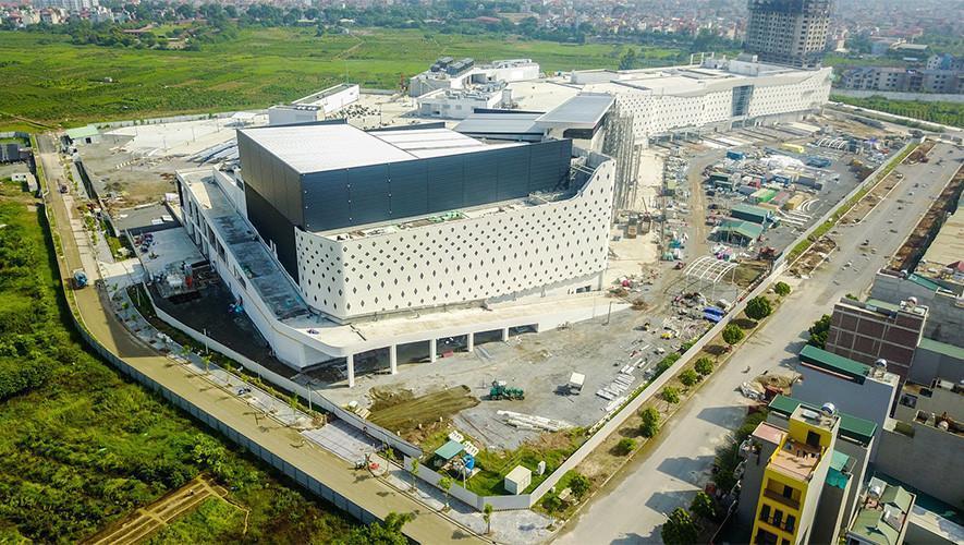 Tiến độ xây dựng tttm aeon mall hà đông đang được hoàn thiện các hạng mục quan trọng