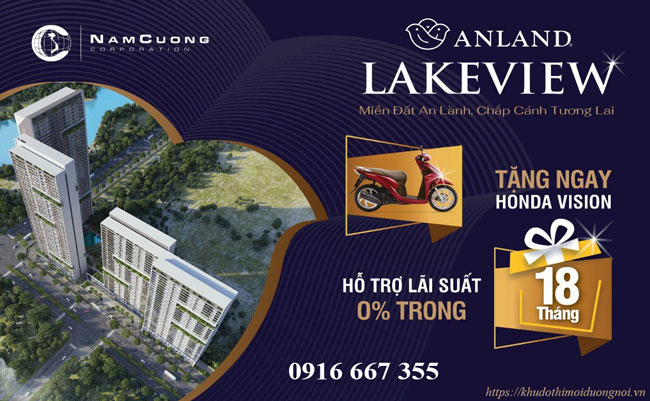 Chính sách bán hàng chung cư anland lakeview nam cường