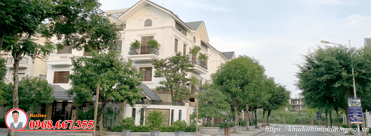 Bán biệt thự an khang villa duong nội