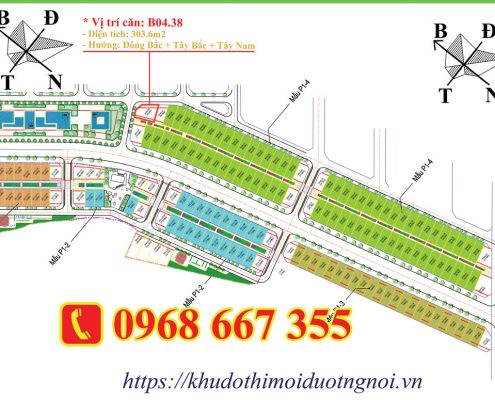 Bán biệt thự dương nội 303m2 an phú shop villa