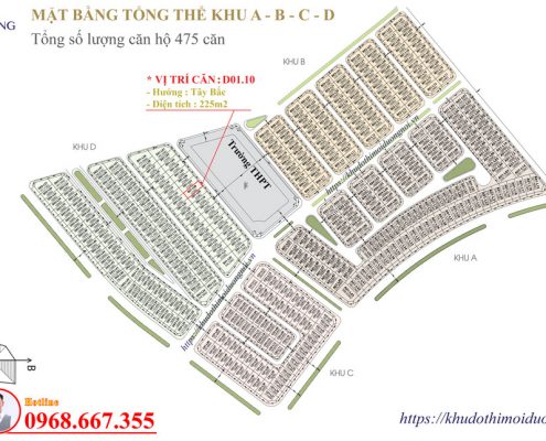 Chính chủ bán biệt thự an vượng 225m2 tây bắc