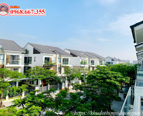 Bán biệt thự an vượng villa 180m2 đường đôi 20m