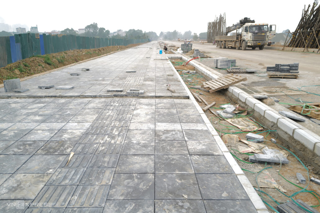 Đường kết nối hai quận phía tây nam Hà Nội thành hình