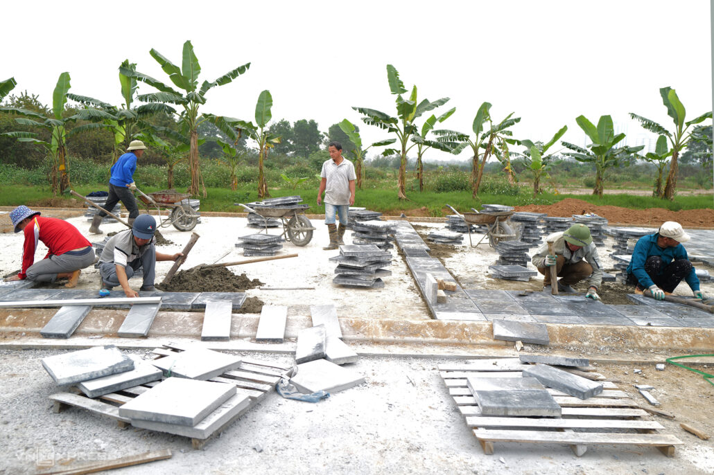 Đường kết nối hai quận phía tây nam Hà Nội thành hình